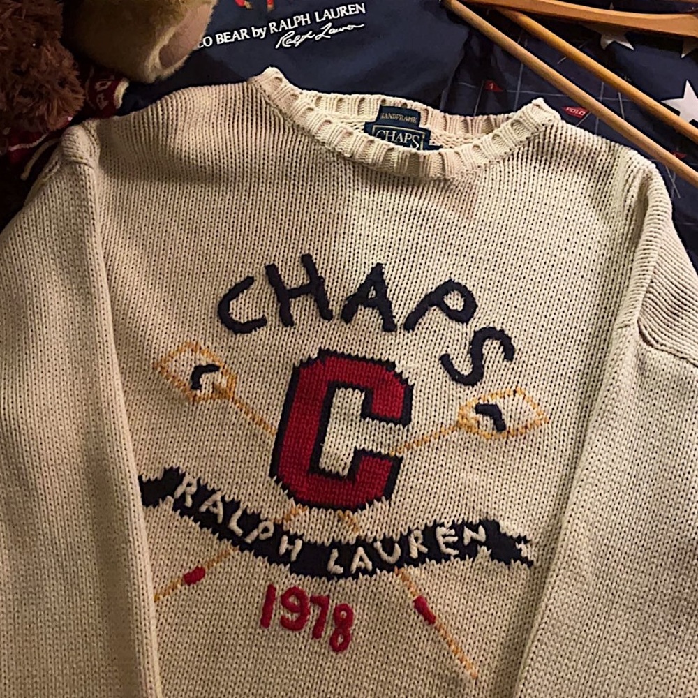 Vintage Chaps RL Knit Sweater
